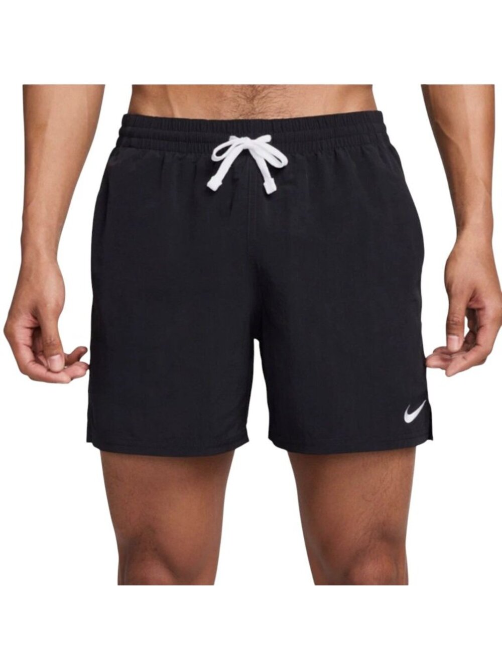 Nike Swim Logo 5" Shorts Trunks Bathing Suit NESSE495-001 Men's L NEW‎ with Tags